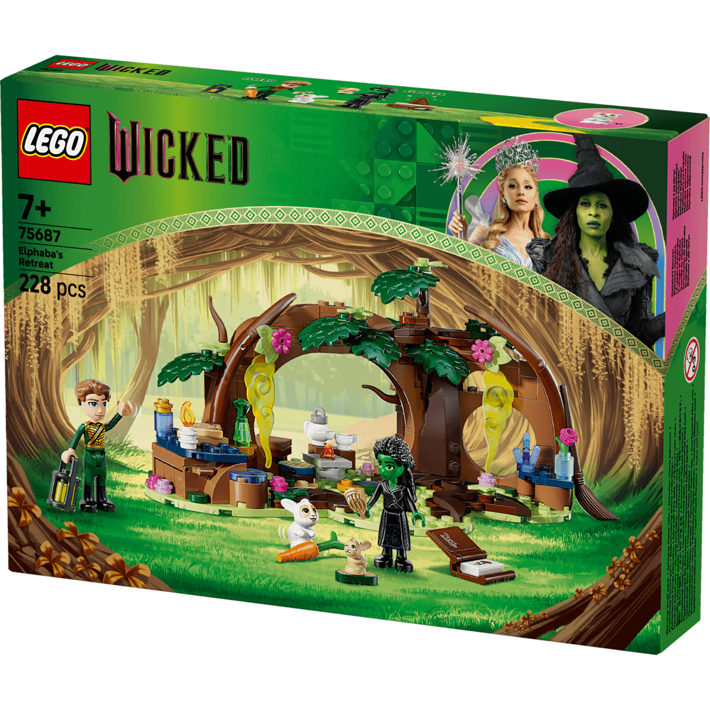 LEGO® Wicked Elphaba’s Retreat Creative Forest 75687